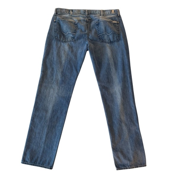7 for All Mankind Men's Slimmy 100% cotton jeans. Size 40. EUC - Picture 4 of 8